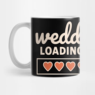 Wedding Loading Hearts in Progress Bar Bride-to-Be Mug